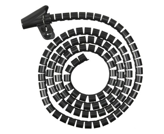  Кабельный органайзер Buro BHP CG202B Spiral Hose 20x2000mm Black 