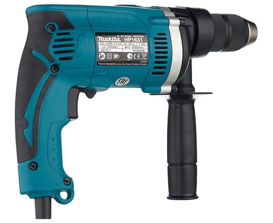  Дрель ударная Makita HP1631 710Вт патрон:быстрозажимной 