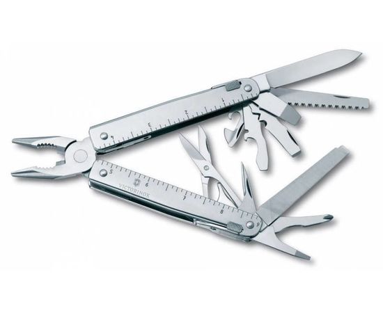  Мультитул Victorinox SwissTool X (3.0327.L) 115мм 28функций серебристый карт.коробка 