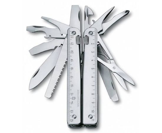  Мультитул Victorinox SwissTool X (3.0327.L) 115мм 28функций серебристый карт.коробка 
