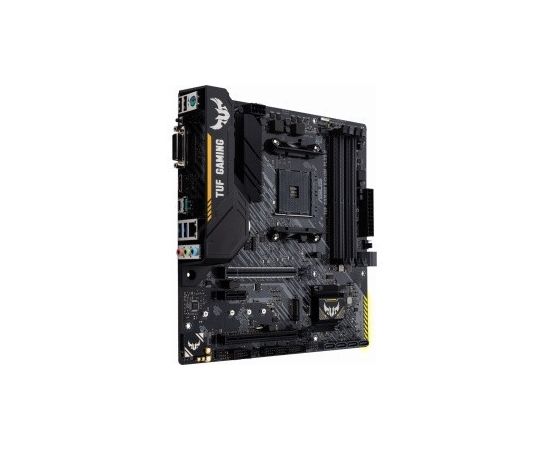  MB sAM4 ASUS TUF GAMING B450M-PLUS II AMD B450, 4xDDR4-2666 МГц, 2xPCI-Ex16, 1xM.2, Micro-ATX (90MB1620-M0EAY0) 