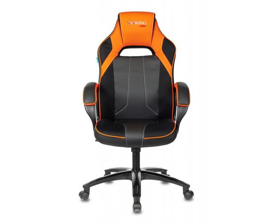  Кресло игровое Бюрократ Viking 2 Aero Orange черный/оранжевый искусст.кожа/ткань 
