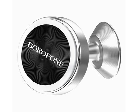  Держатель автомобильный Borofone BH5 Platinum metal magnetic in-car holder for dashboard (silver) 