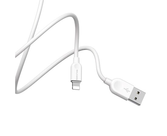  Кабель USB - Apple lightning Borofone BX14 LinkJet, 300 см, (white) 