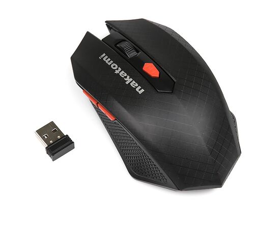  Мышь оптическая беспроводная Nakatomi Navigator MRON-08U (black) 