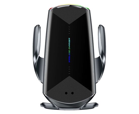  Держатель автомобильный с беспроводной зарядкой - Q1 (black) 