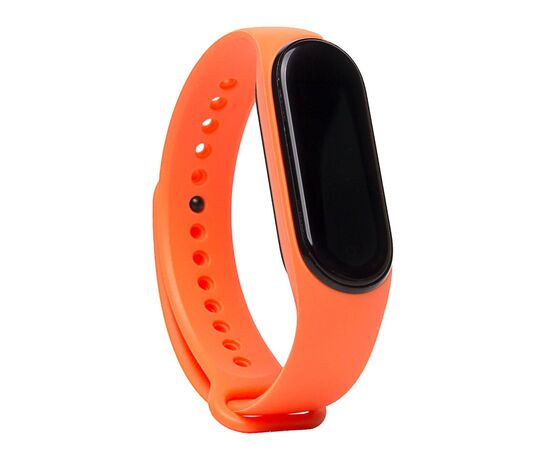 Ремешок - WB13 для "Xiaomi Mi Band 7" силикон (orange) (206598) 