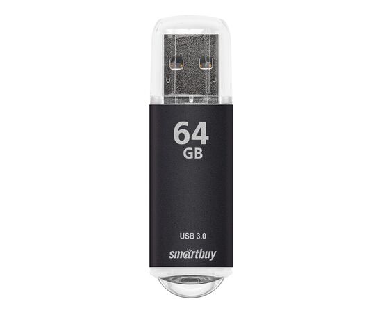  USB 3.0  64GB  Smart Buy  V-Cut  чёрный 