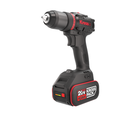  Дрель-шуруповерт KRESS KUA71 20V 4Ач x2 
