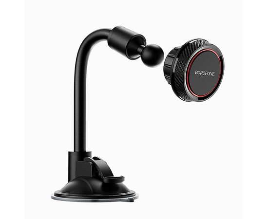 Держатель автомобильный Borofone BH18 Journey series windshield car holder (black/red) 