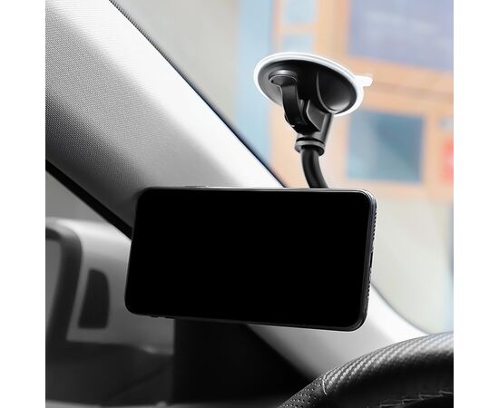  Держатель автомобильный Borofone BH18 Journey series windshield car holder (black/red) 