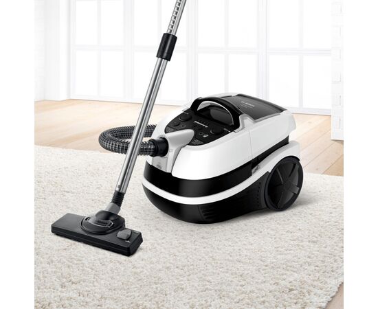  Пылесос Bosch BWD421PRO белый/черный 