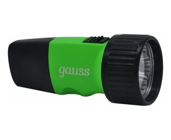  Фонарь ручной Gauss GFL103 черный 1Вт лам. светодиод. 