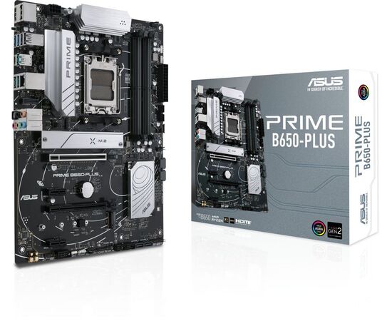  MB sAM5 ASUS PRIME B650-PLUS ATX 4xDDR5 2xPCIEx16 2хPCIEx1 2xM.2 USB-C DP HDMI 2.5GLAN (90MB1BS0-M0EAY0) 