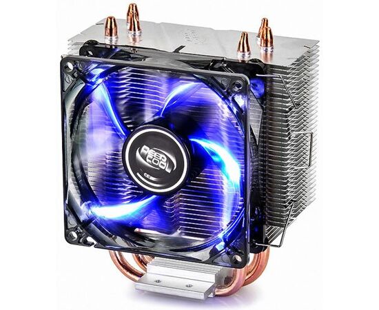  Охладитель Deepcool GAMMAXX 300 FURY, Muti-Sockets, 3 теплотрубки, TPD 130W, Al+Cu, 4-pin, PWM, fan 92, 900-1800 rpm, 18-21dBa, 40 CFM, 435gr 