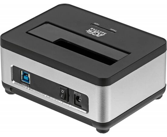  Док-станция для HDD AgeStar 3UBT7 SATA III пластик/алюминий серебристый 1 
