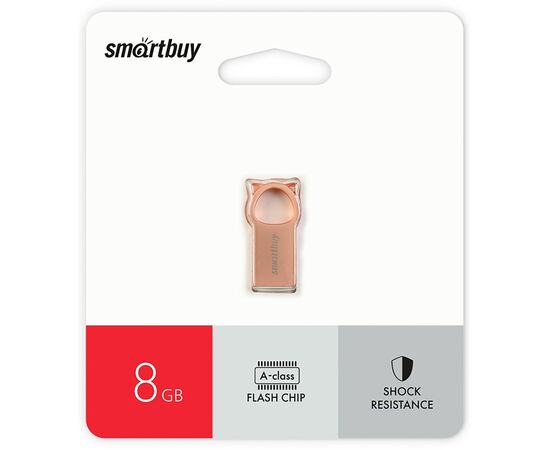  Флэш накопитель USB 8 Гб Smart Buy MC5  Kitty (pink) (222605) 
