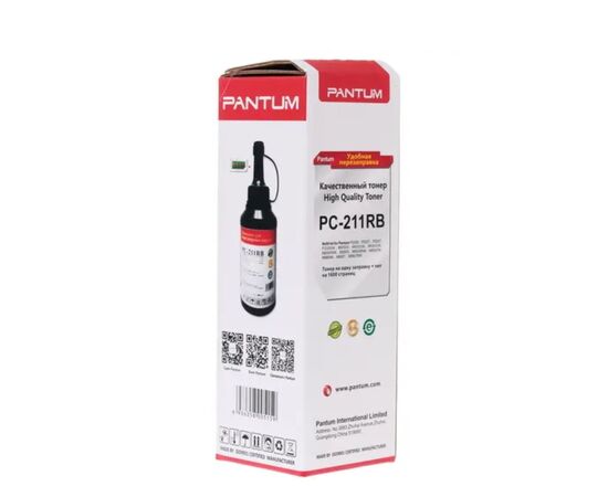  Заправочный комплект Pantum PC-211PRB для устройств P2200/P2207/P2507/P2500W/M6500/M6550/M660 (тонер на 1600 стр.+чип) 