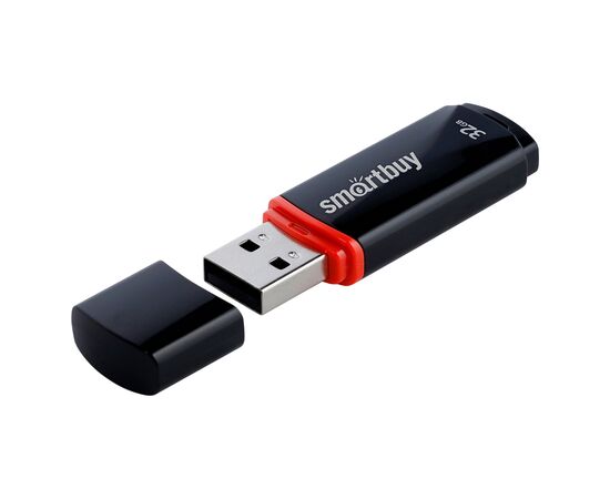  USB  32GB  Smart Buy  Crown  чёрный 