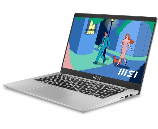  Ультрабук MSI Modern 14 C12MО-688RU (9S7-14J111-688) i7 1255U 16Gb SSD512Gb Intel Iris Xe graphics 14" IPS FHD (1920x1080) Win11 Pro silver 