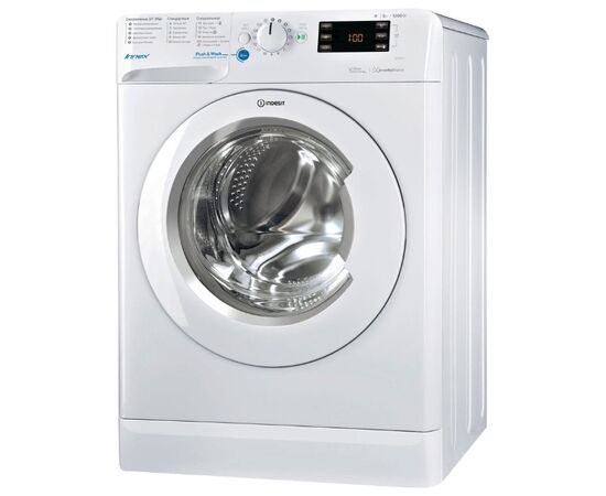  Стиральная машина Indesit Innex BWE 81282 L B класс: A-20% загр.фронтальная макс.:8кг белый 