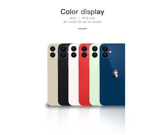  Защитное стекло на заднюю камеру COTEetCI Lens Film для iPhone 12 Mini 5.4", зеленый 