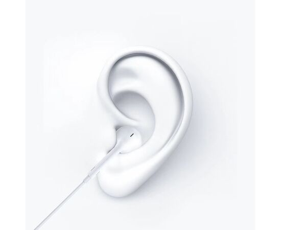  Проводные наушники COTEetCI CS5188, Jack 3.5mm, белый 