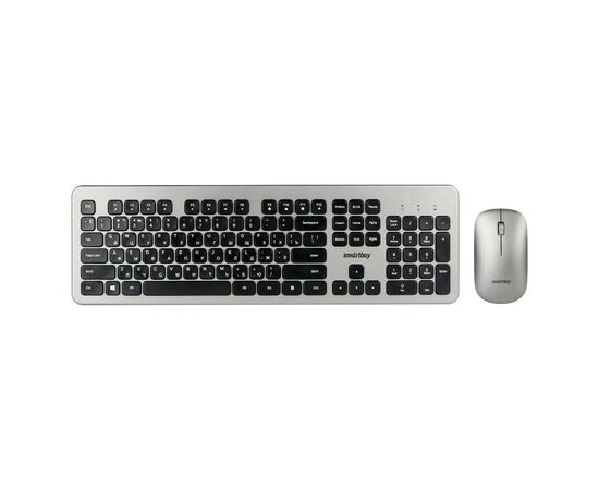  Беспроводной набор клавиатура + мышь Smart Buy SBC-233375AG-GK (grey/black) (226858) 