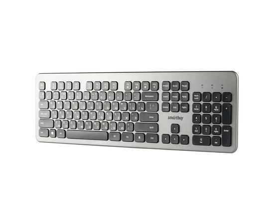  Беспроводной набор клавиатура + мышь Smart Buy SBC-233375AG-GK (grey/black) (226858) 