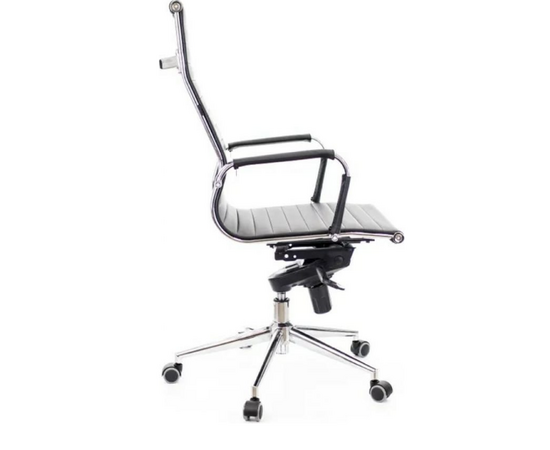  Кресло Everprof Rio M (EC-03Q Leather Black) кожа черный 
