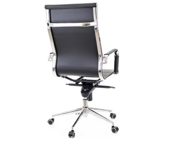  Кресло Everprof Rio M (EC-03Q Leather Black) кожа черный 