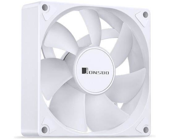  Вентилятор JONSBO SL-925W 92х92х25мм (PWM, ARGB LED, 800-2200об/мин, белый) Retail 