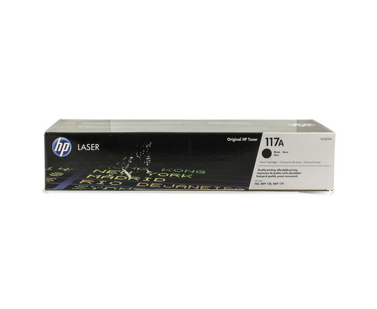  Картридж лазерный HP 117 W2070A черный (1000стр.) для HP Laser 150/MFP 178/179 