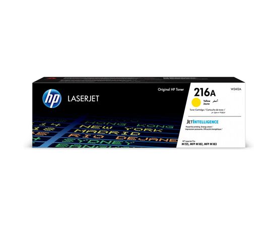  Картридж лазерный HP 216A W2412A желтый (850стр.) для HP MFP M182/ M183 