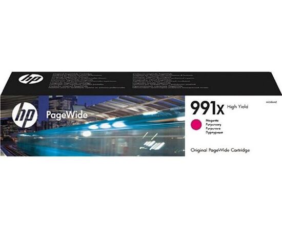  Картридж струйный HP 911X M0J94AE пурпурный (16000мл) для HP PW Pro 755/772/777 
