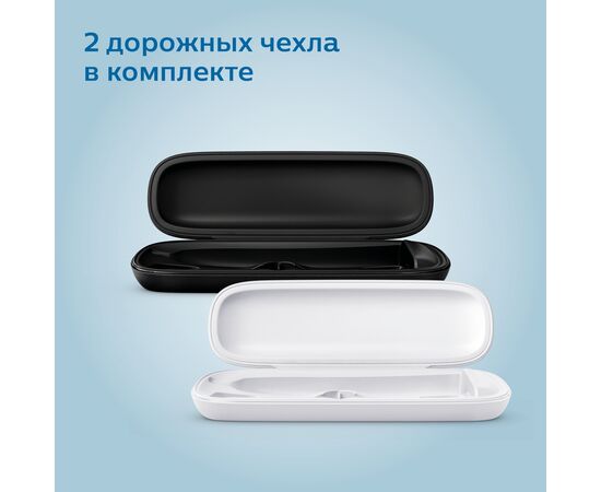  Набор электрических зубных щеток Philips Sonicare ProtectiveClean HX6800/35 черный/розовый 
