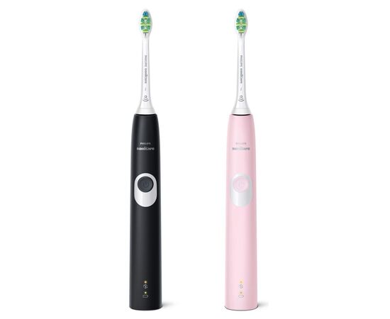  Набор электрических зубных щеток Philips Sonicare ProtectiveClean HX6800/35 черный/розовый 
