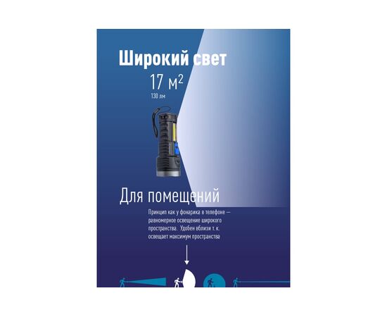  Фонарь ручной КОСМОС KOS115Lit 