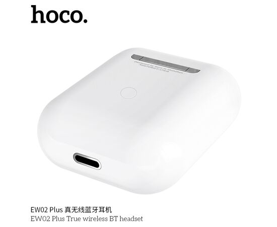  Bluetooth-наушники беспроводные вкладыши Hoco EW02 TWS (White) 