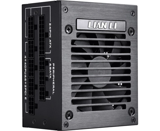  Блок питания Lian Li SP750 Black (G89.SP750B.00EU) 750W (SFX, 20+4 pin, 92mm fan, PCI-E 6+2Px2, 4xSATA) 