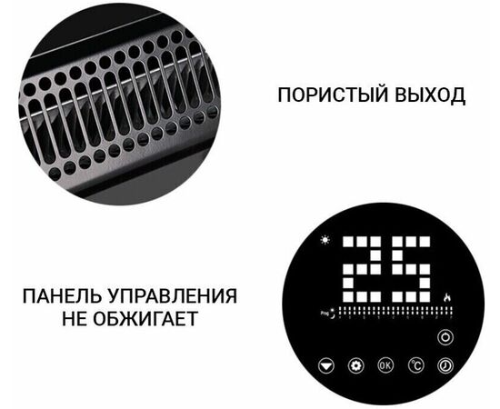  Конвектор ZENET ZET-530 2000Вт черный 