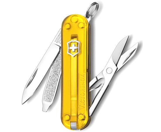  Нож перочинный Victorinox Classic Tuscan Sun (0.6223.T81G) 58мм 7функц. карт.коробка 
