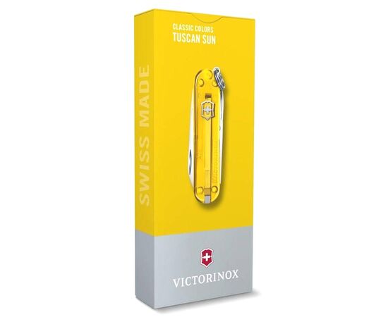  Нож перочинный Victorinox Classic Tuscan Sun (0.6223.T81G) 58мм 7функц. карт.коробка 