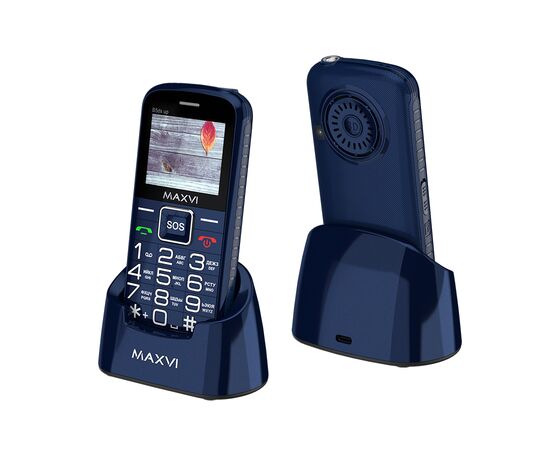  Мобильный телефон MAXVI B5ds up Blue 