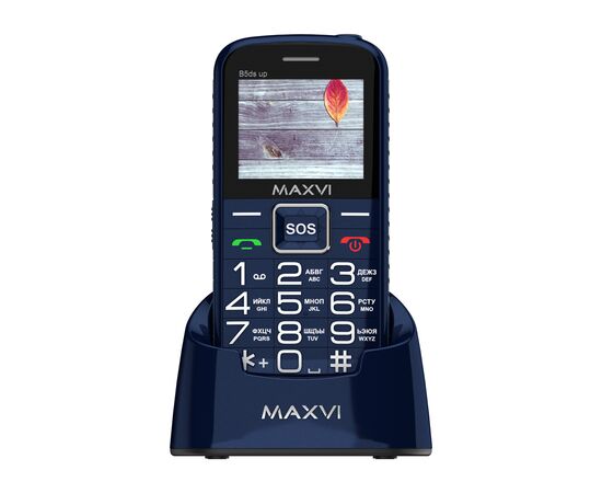  Мобильный телефон MAXVI B5ds up Blue 