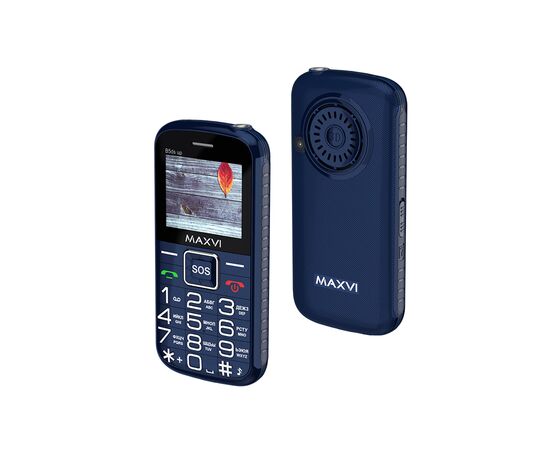  Мобильный телефон MAXVI B5ds up Blue 