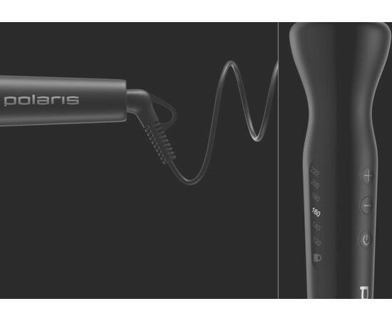  Щипцы Polaris PHS 1509TAi stick Argan Therapy Pro черный 