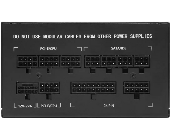  Блок питания BLOODY BD-PS850G (BD-PS850G-M), 850Вт, 120мм, черный, retail 