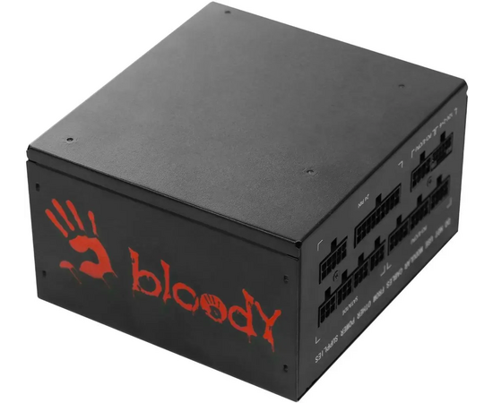  Блок питания BLOODY BD-PS850G (BD-PS850G-M), 850Вт, 120мм, черный, retail 