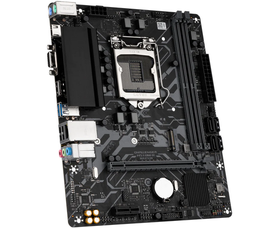  MB s1200 Maxsun MS-Challenger H510M-R (6940709698303), 2*DDR4, 1*PCIEx16, 1*PCIEx1, 1*M.2, 4*USB3.2Gen1, 6*USB2.0, 4*SATA3.0, 1G, VGA, HDMI, M-ATX, RTL 